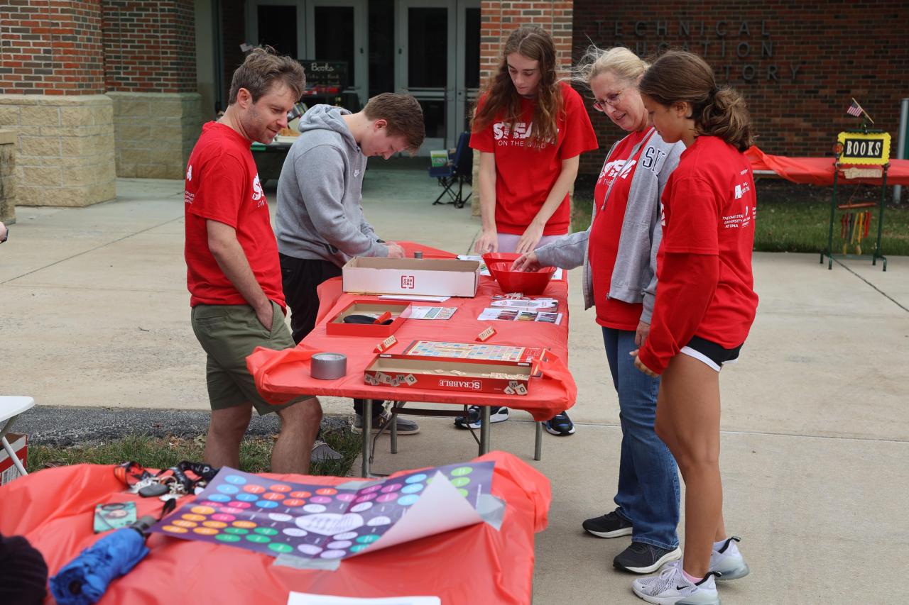 Leah Herner-Patnode at STEAM on the Quad