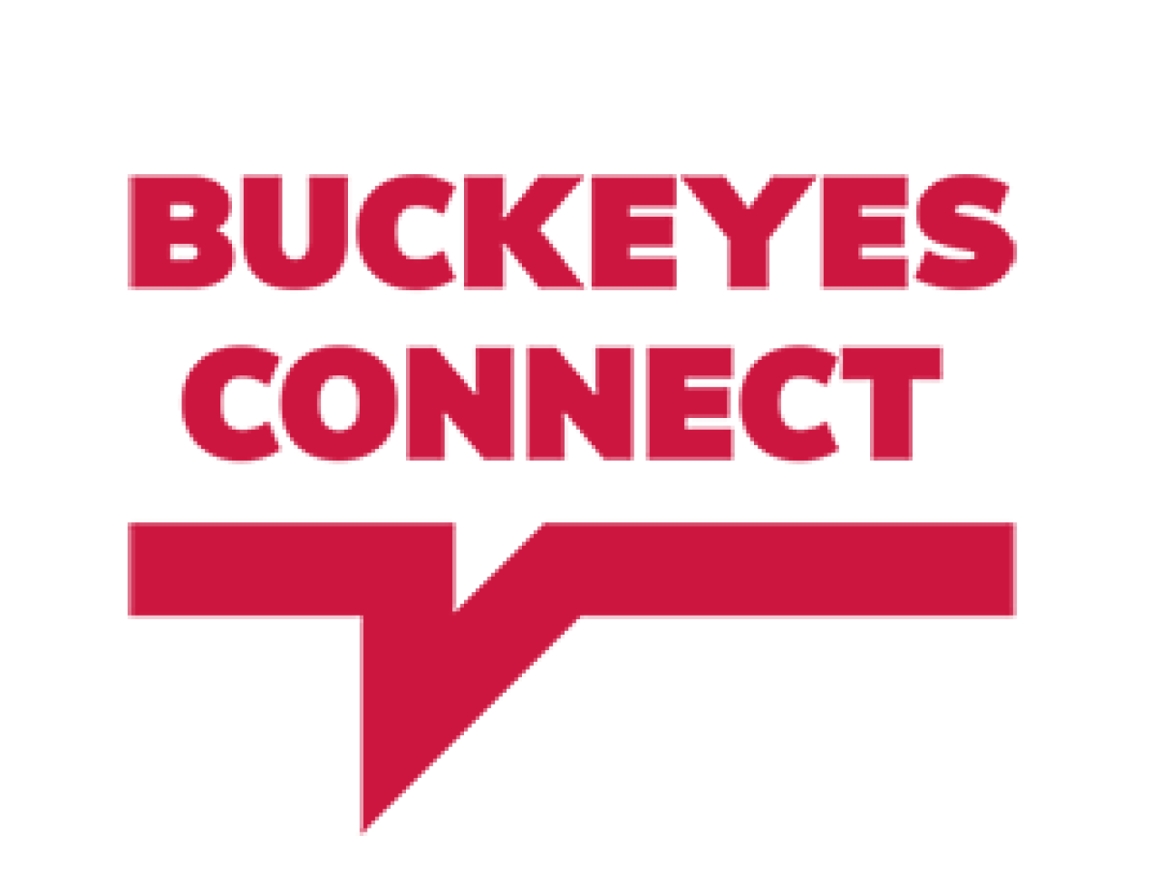 logo with the words buckeyes connect