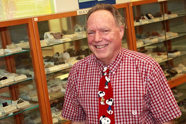 Mark Kleffner posing in his lab