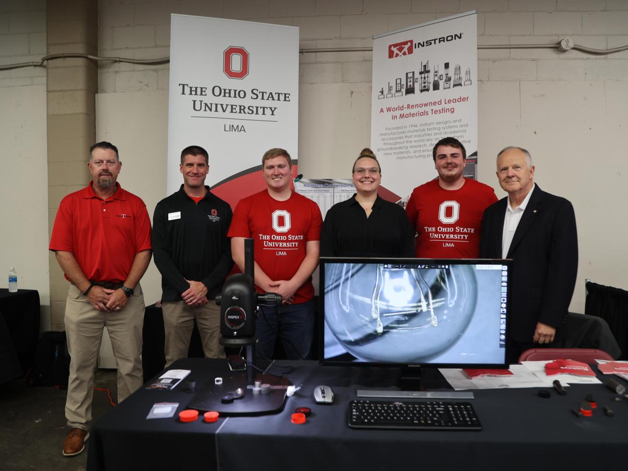 Ohio State Lima booth at MakerFest
