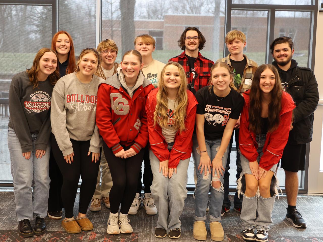 2025 Northwest Scholastic Bowl winners Columbus Grove