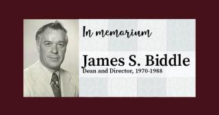 In memorium James S. Biddle