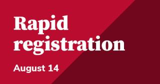 2023 Rapid Registration event August 14
