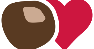buckeye and a heart