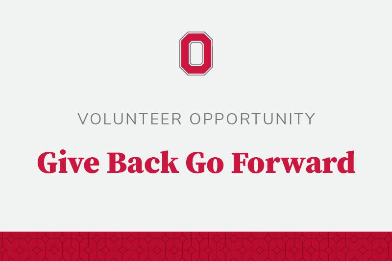 Ohio State Lima logo and give back go forward