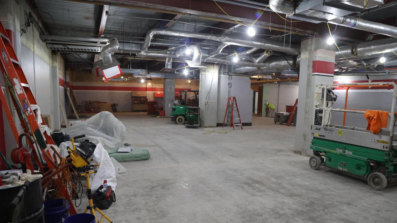 Galvin basement, airducts and construction equipment 2023-01-03-2