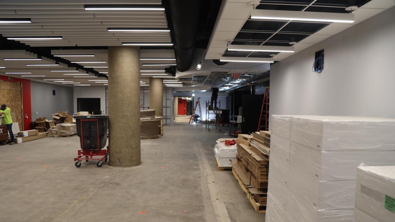 light instillation, materials along wall of galvin basement -2023-06-23-3