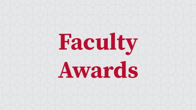 faculty awards